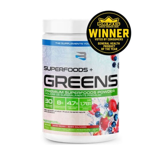Believe Supplements Superfoods + Greens 30 Servings